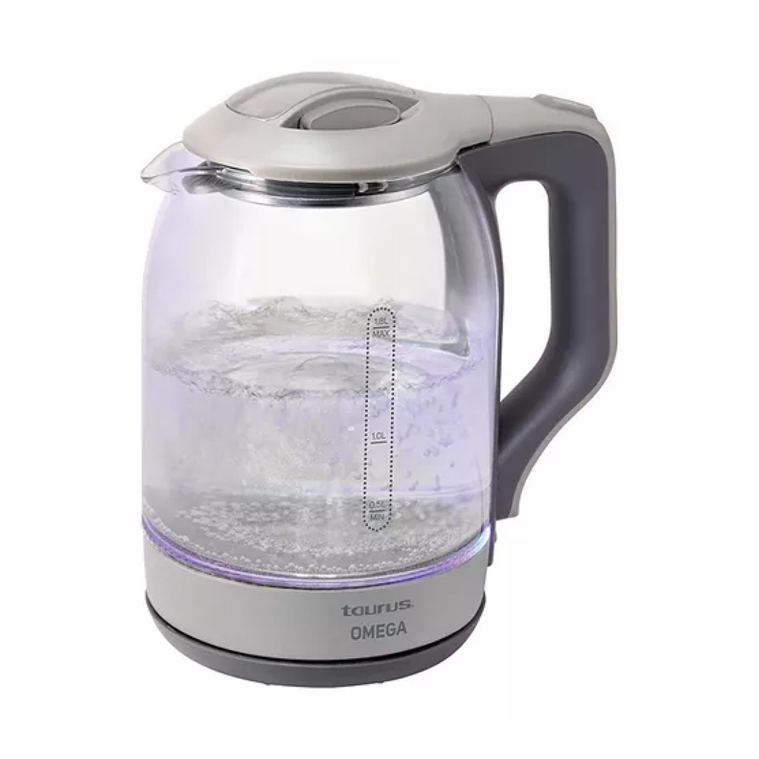 Hervidor Eléctrico De Vidrio Taurus Omega 1.8 L